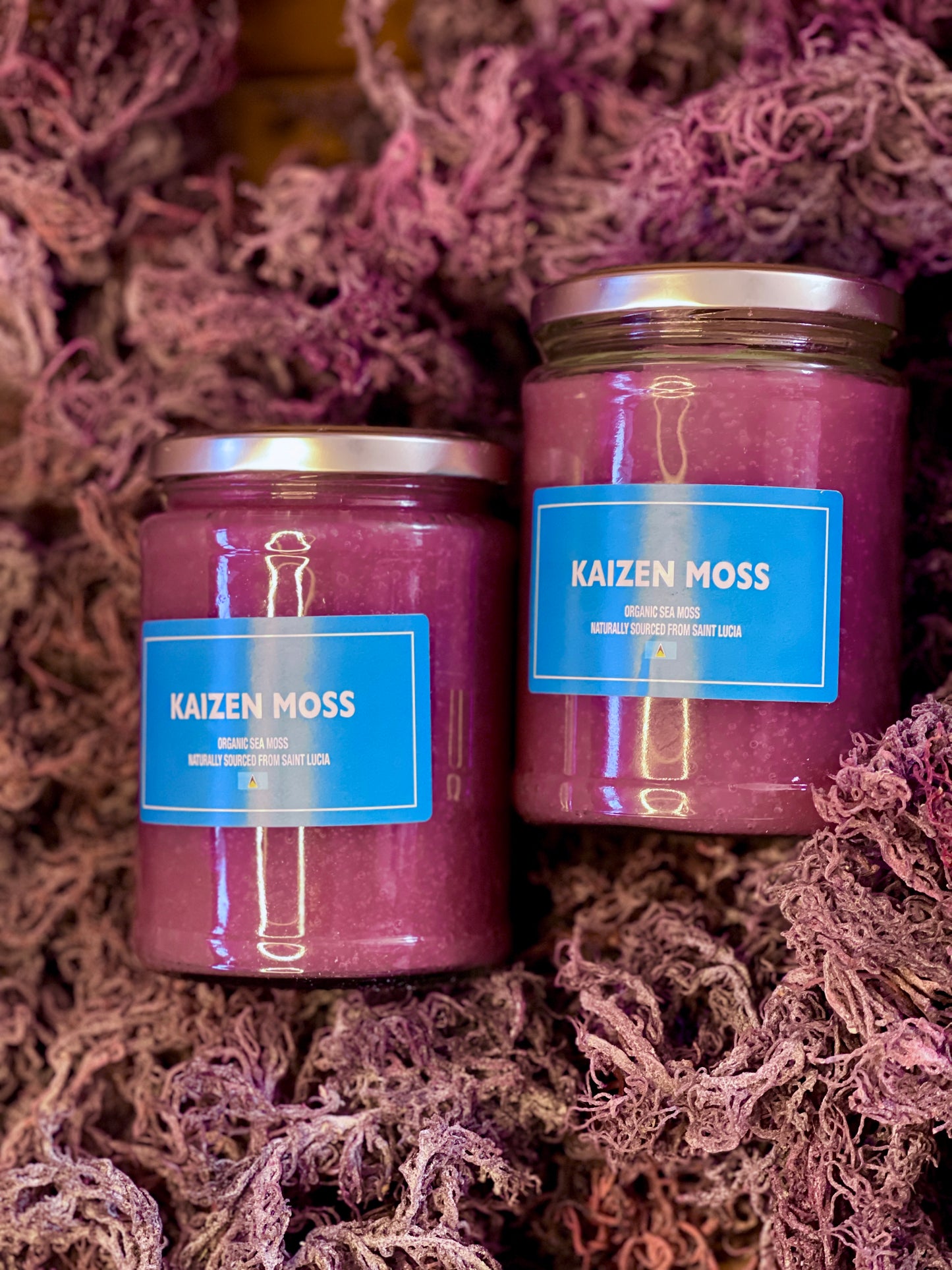 100% Organic Purple Sea Moss Gel (500ML)